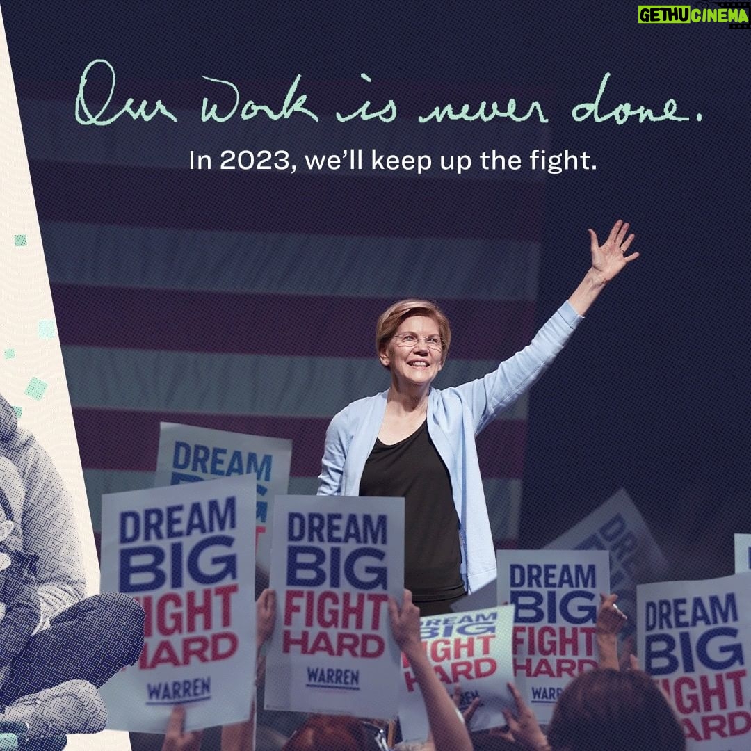 Elizabeth Warren Instagram - You’ve probably heard about big wins under the Biden-Harris administration like fighting climate change & upgrading infrastructure. Here are a few more ahead of the #StateOfTheUnion—and some that may have flown under your radar. Brought to you by a persistent grassroots movement. By the way: six years ago today, Mitch McConnell banned me from speaking on the Senate floor after I started reading a letter by Coretta Scott King. He was trying to silence a whole movement. Nevertheless, we persisted. We took back power. And we’re using it to make real change.