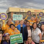 Elizabeth Warren Instagram - Great events in Arlington and Lawrence today with @Maura_Healey, @AndreaForAG, @LoriTrahanMA, and @DDiZoglio—getting out the vote for our Massachusetts Democratic ticket, #YesOn1, and #YesOn4!