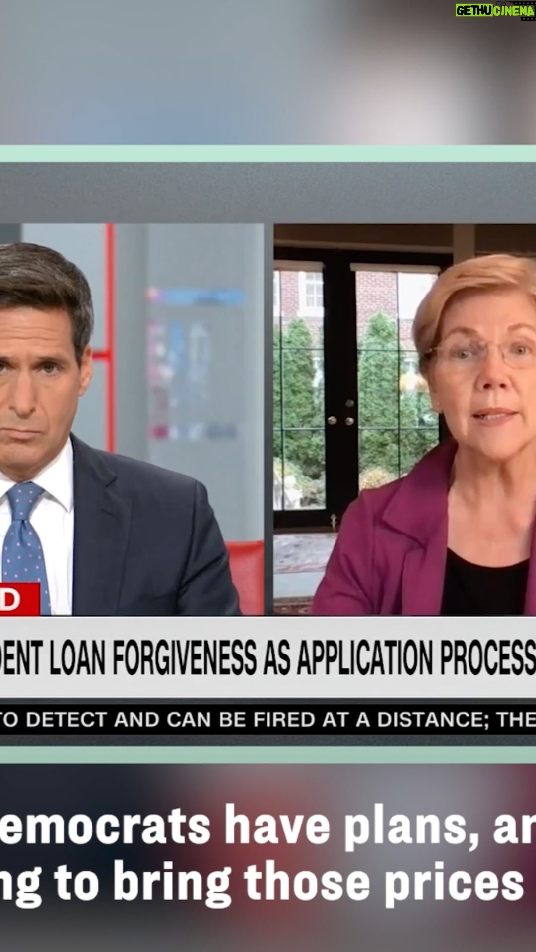 Elizabeth Warren Instagram - Here’s the difference between Republicans and Democrats when it comes to fighting inflation and bringing down costs for families—pointing fingers vs. actually taking action: