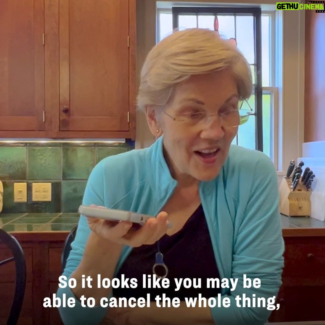 Elizabeth Warren Instagram - Sara was a Pell Grant recipient, so she’s now eligible for $20,000 in student debt cancellation under President Biden’s plan—and it could fully wipe out her balance. We talked about what this means and why we take on these righteous fights.