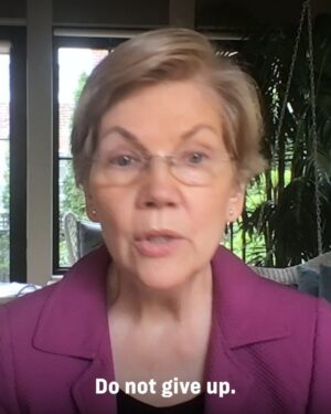 Elizabeth Warren Instagram - In the face of this dark post-Roe reality, I have three words: Hold onto hope. Do not give into despair. Here’s how I’m staying in the fight: