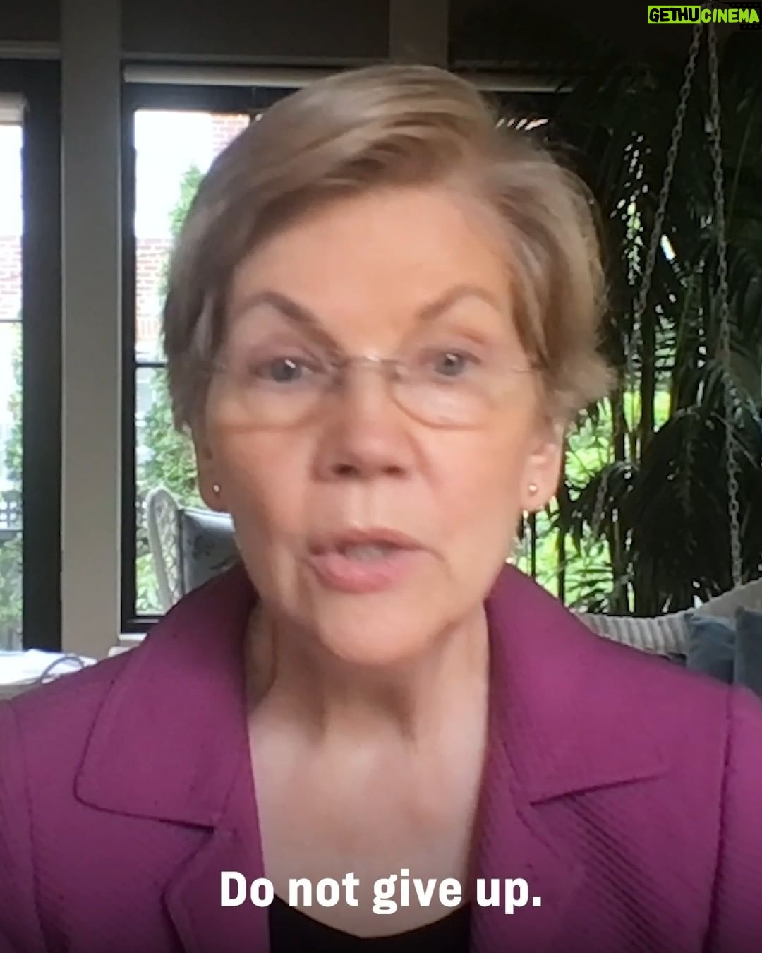 Elizabeth Warren - 93.8K Likes - In the face of this dark post-Roe reality, I have three words: Hold onto hope. Do not give into despair. Here’s how I’m staying in the fight: