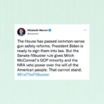 Elizabeth Warren Instagram - I’m heartbroken that yet another school has been torn apart by gun violence. And I’m sickened that we haven’t been able to pass common-sense gun safety laws.