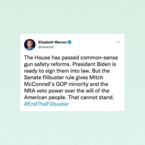 Elizabeth Warren Instagram - I’m heartbroken that yet another school has been torn apart by gun violence. And I’m sickened that we haven’t been able to pass common-sense gun safety laws.