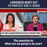 Elizabeth Warren Instagram - Let’s vote on a bill to protect Roe v. Wade. NOW. Let’s get everyone on the record—and let’s hold people accountable.