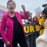 Elizabeth Warren Instagram - I joined activists on the steps of the Supreme Court yesterday to say we are not going back. We are in this fight all the way for abortion rights.