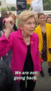 Elizabeth Warren Instagram - We are not going back. Not ever.