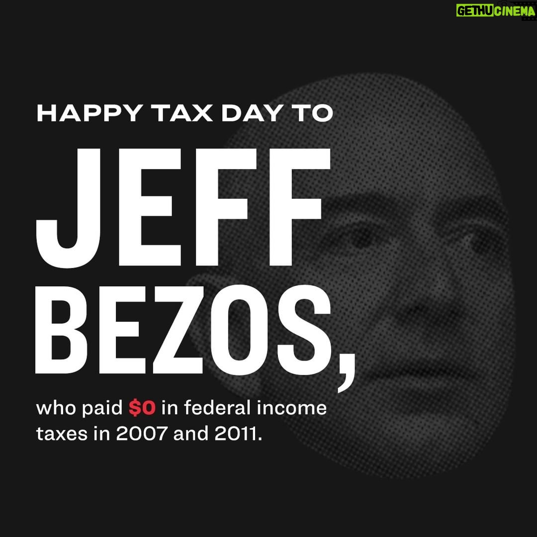 Elizabeth Warren - 63.4K Likes - Here’s a #TaxDay reminder about why we need to crack down on freeloading billionaires and giant corporations.