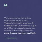 Elizabeth Warren Instagram - Katherine isn’t alone. In many places across the country, child care costs more on average than housing, food, and college tuition. Democrats have a plan to make sure families do not pay more than 7% of their income on child care. Let’s pass it. Now.