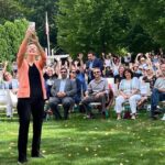Elizabeth Warren Instagram - We had a great Meet and Greet in Greenfield today. We talked about fighting climate change with the Inflation Reduction Act, investing in infrastructure for Massachusetts communities, and protecting our democracy.