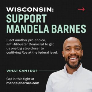 Elizabeth Warren Instagram - Roe v. Wade is gone. But we cannot give into despair—there is work to be done. Here are four ways you can get involved right now. 

In Michigan, there’s an effort to get an initiative on the ballot to protect reproductive freedom, including abortion and contraception, in the state constitution. Signatures are due July 11th. Once it’s on the ballot, Michiganders will be able to vote in November to affirm that every person has the fundamental right to reproductive freedom. This would be huge. It could be a blueprint for many other states trying to affirm abortion protections.

In Kansas, we’ll need to play defense. Right now, there is a ballot measure that would amend the state Constitution to dismantle existing abortion protections. Texas and Oklahoma have already passed the harshest laws restricting access to reproductive care. If Kansas is next, that will create a huge reproductive health care desert in the middle of the country. This measure will be voted on soon—in August—so we need to act quickly to help defeat it.

In Wisconsin and Pennsylvania, we have the chance to elect pro-choice, anti-filibuster Democrats to the Senate. That will get us one big step closer to codifying Roe at the federal level.