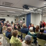 Elizabeth Warren Instagram - We had a great Meet and Greet in Randolph tonight. We talked about Roe, gun safety, student loan debt cancellation, and non-compete reform.