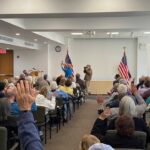 Elizabeth Warren Instagram - We had a great Meet and Greet in Chatham yesterday. We talked about canceling student debt, improving transportation infrastructure across the Cape, tackling climate change, and protecting Cape Cod Bay from nuclear waste.