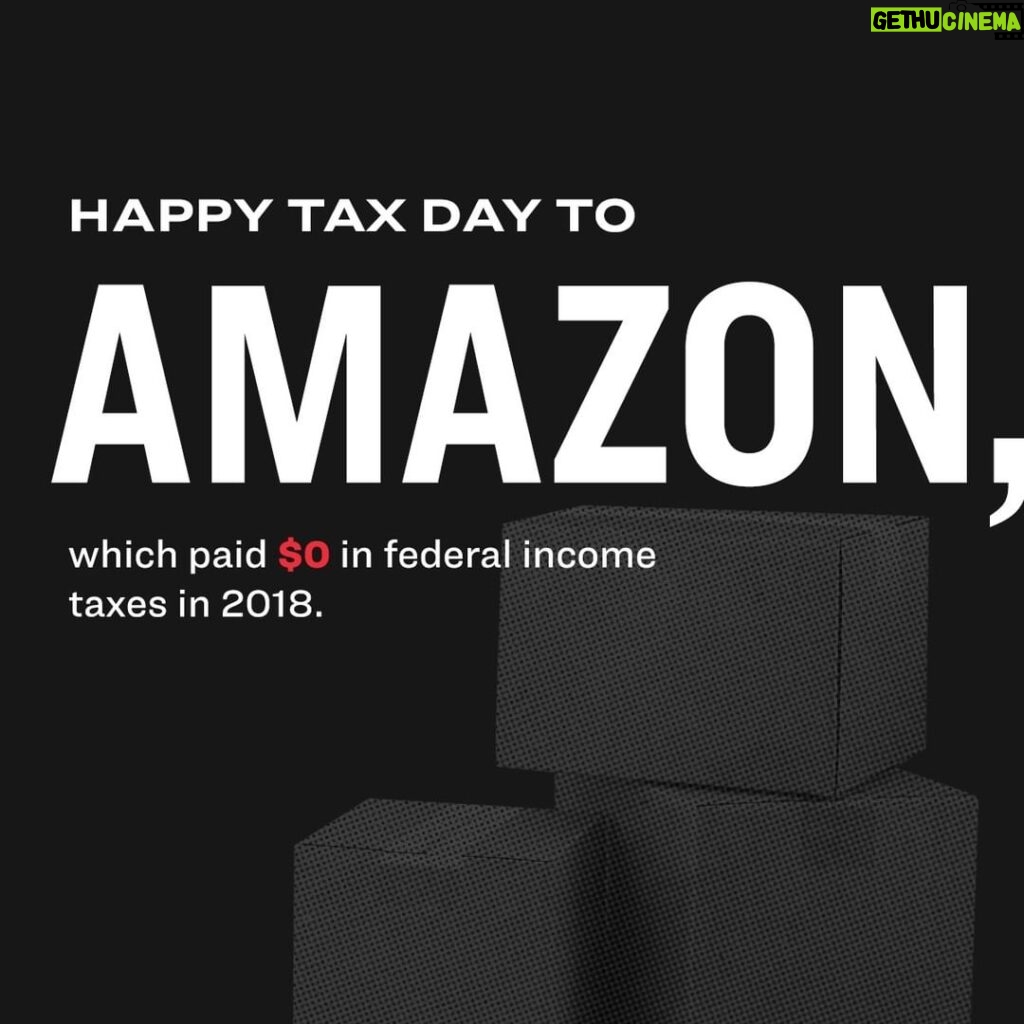 Elizabeth Warren Instagram - Here’s a #TaxDay reminder about why we need to crack down on freeloading billionaires and giant corporations.