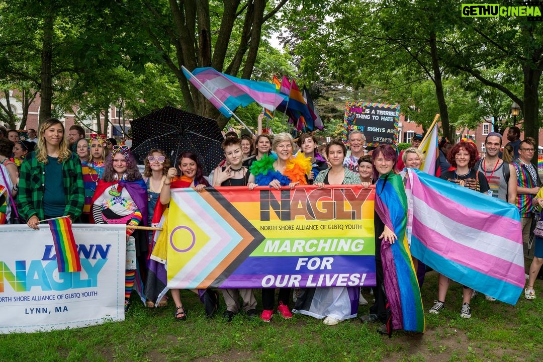 Elizabeth Warren Instagram - Pride is a celebration—and a statement of resilient defiance. I was very glad to join North Shore Pride this weekend with my friend @KimDriscollMA, and I’ll keep fighting for full LGBTQ+ equality so everyone can live proudly and safely as themselves.