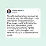 Elizabeth Warren Instagram - #ConfirmJudgeJackson