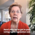 Elizabeth Warren Instagram - We can’t wait. Here’s why we’ve got to pass voting rights legislation as soon as possible: