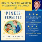 Elizabeth Warren Instagram - I wrote this book for all the little girls I’ve done pinkie promises with. It’s about the joy and hope that comes with throwing yourself into the fight, and the power of dreaming big. Check the link in my bio to see where you can order a copy today.