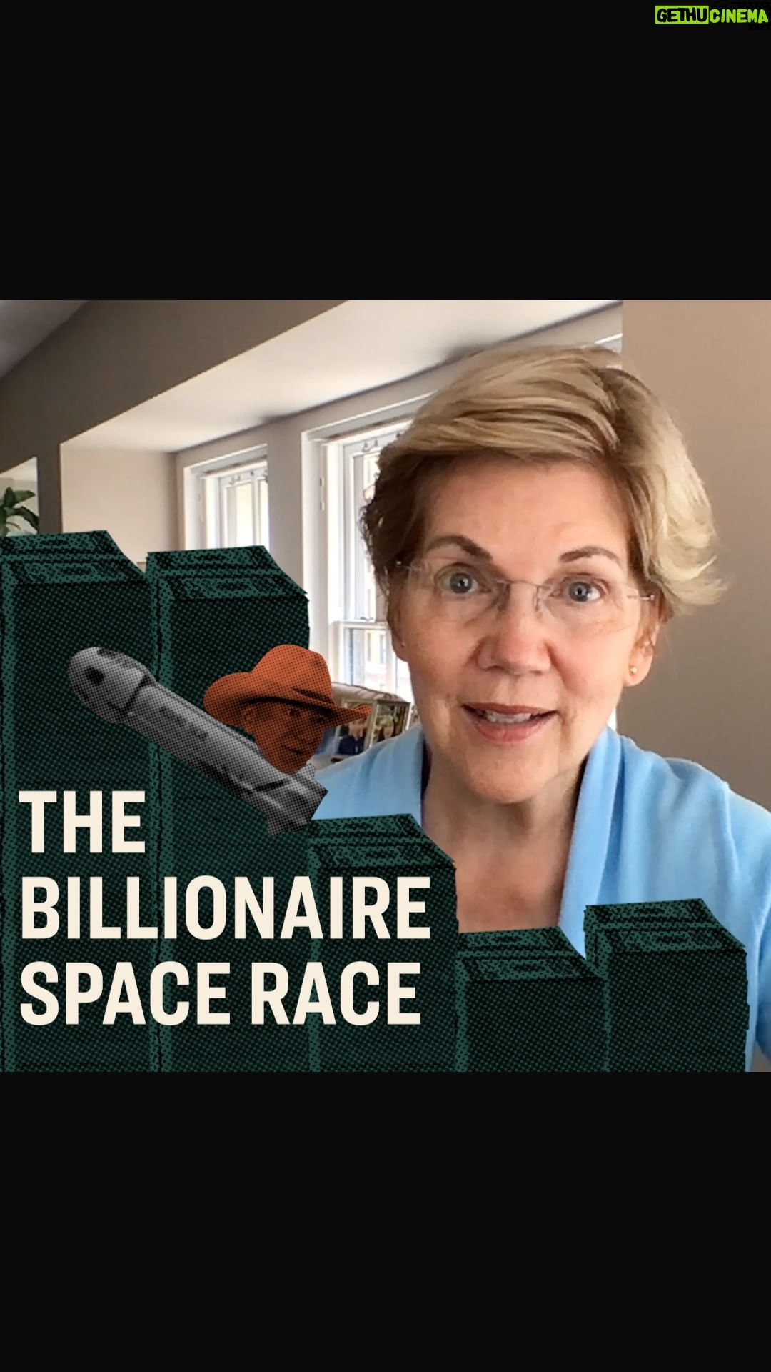 Elizabeth Warren - 41.4K Likes - I have nothing against hobbies. Or outer space. But I have a bone to pick with rich people who avoid paying their fair share. It is time for a #WealthTax in America.