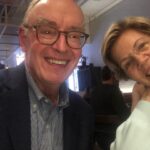 Elizabeth Warren Instagram - Out for a birthday dinner. Best present? My sweetie.