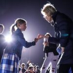 Elizabeth Warren Instagram - Today is #InternationalWomensDay, and March is Women’s History Month. I’m thinking about all the hugs and pinkie promises I’ve shared with girls on the campaign trail. They’re going to make so much history—because that’s what girls do—and make us proud in so many ways.