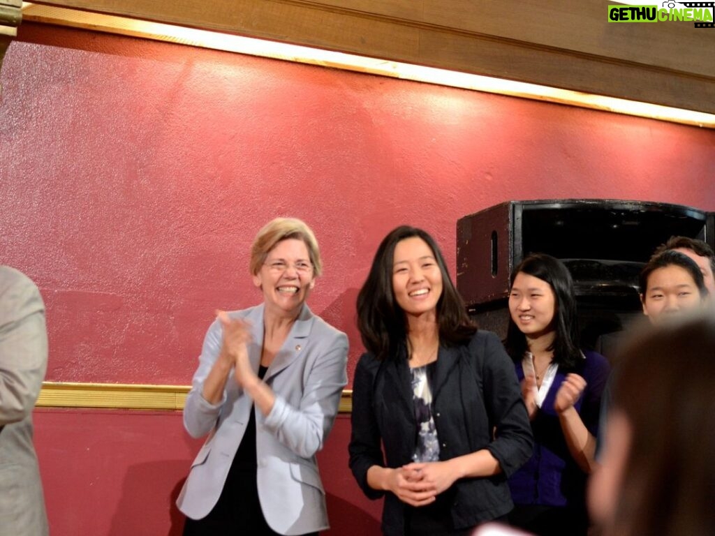 Elizabeth Warren Instagram - Congratulations on your swearing-in as mayor today, @WuTrain! From the classroom to the campaign trail to city hall, I’ve seen your positive energy, good heart, and ability to make big change for Boston. You will be a terrific mayor.