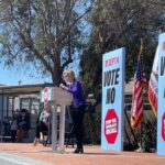 Elizabeth Warren Instagram - I was glad to stand with @GavinNewsom today. Californians: Vote NO on the recall & send your ballot back by 9/14 to keep him as governor so women’s rights are respected, children are protected, our planet is defended, & all Californians have a fighting chance to build a future. Vote NO on the California recall to stop Republican Larry Elder from becoming governor. He... ✔️ Is anti-vax ✔️ Said “women know less about politics and economics than men” ✔️ Is anti-abortion rights ✔️ Called global warming a “myth” ✔️ Opposes ANY minimum wage