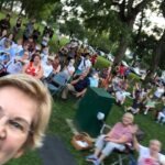 Elizabeth Warren Instagram - I had another Meet and Greet tonight in Franklin. We talked about how health care is a human right, protecting our democracy, and investing in all of our babies. I love being in the fight with all of you.