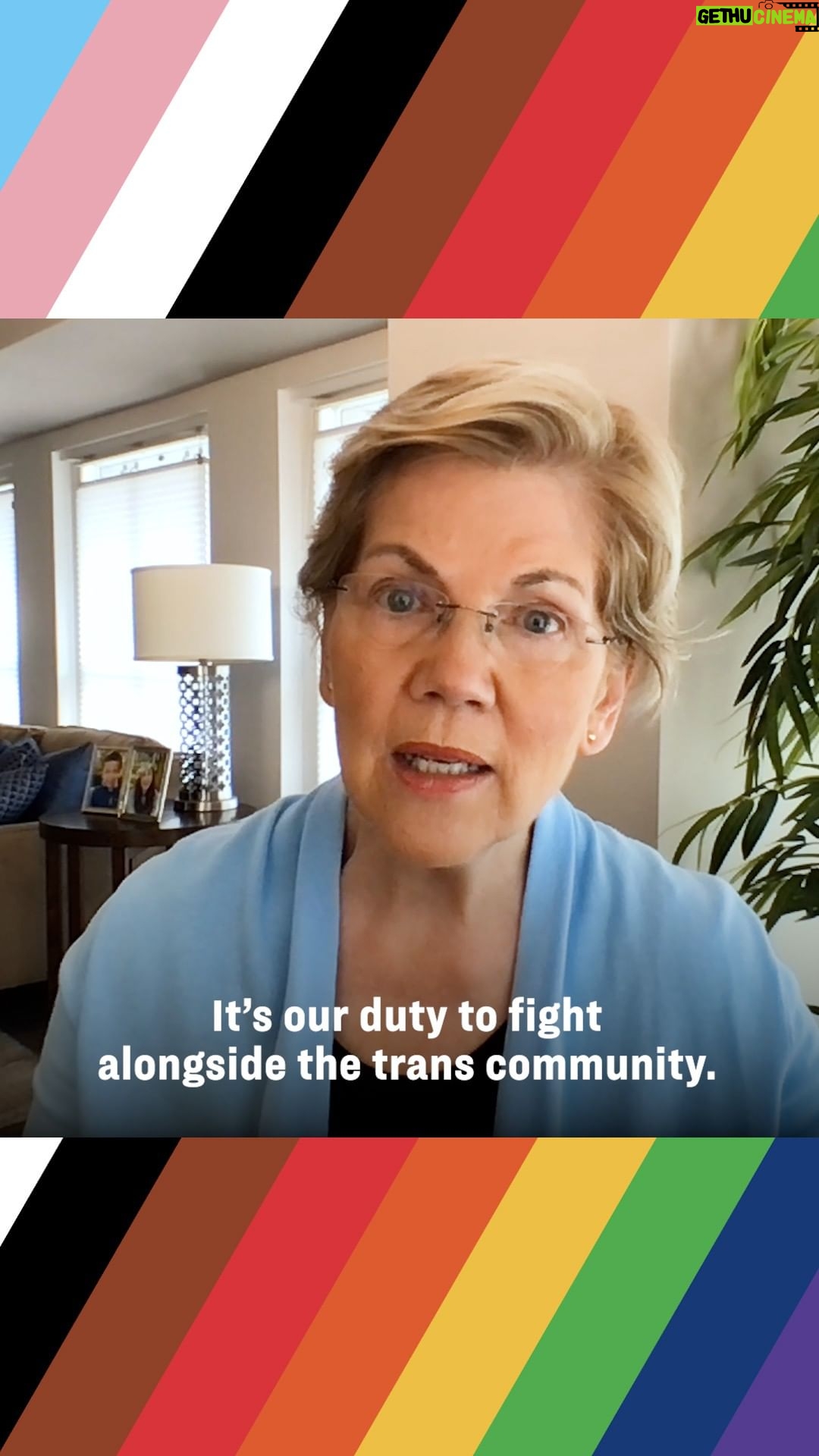 Elizabeth Warren Instagram - It’s despicable. Here’s how we can draw inspiration from the history of #Pride to fight back: