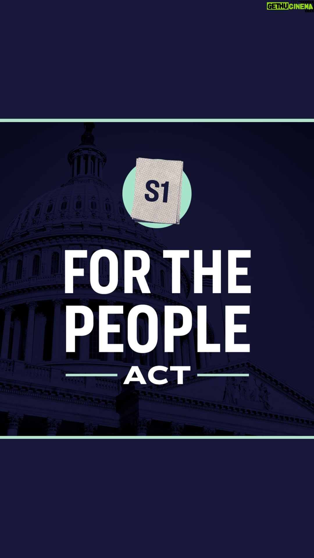 Elizabeth Warren Instagram - We must get rid of the filibuster, pass the #ForThePeople Act, and stop this assault on our democracy.
