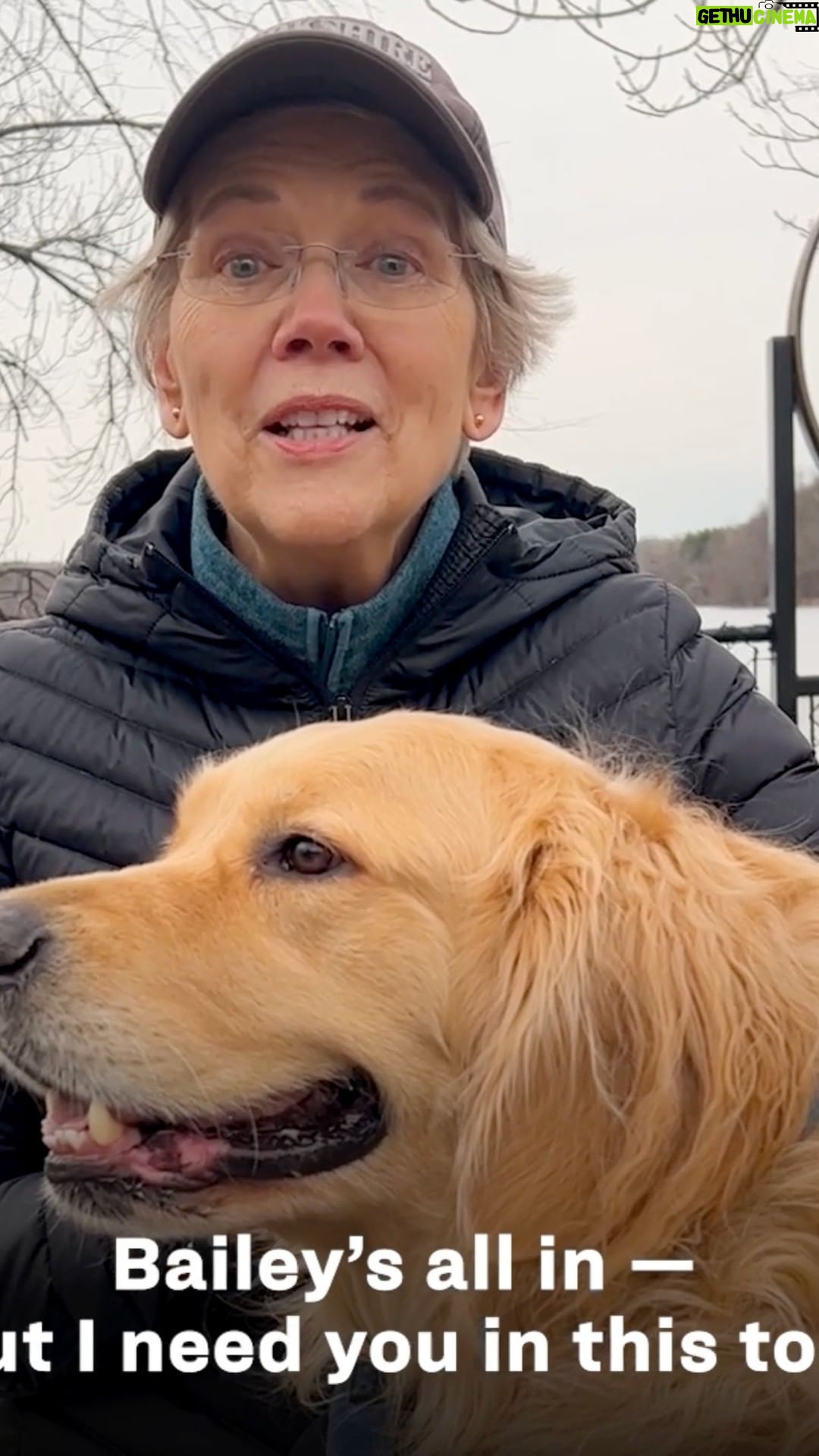 Elizabeth Warren Instagram - Here’s a message from me and Bailey ahead of tonight’s big fundraising deadline. A contribution of any kind will show that our values have strong support—can you pitch in? Click on the link in my bio.