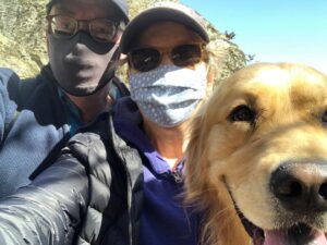 Elizabeth Warren Instagram - Hiking selfie with my guys