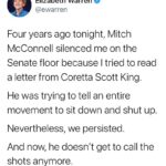 Elizabeth Warren Instagram - Nevertheless, we persisted.
