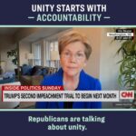 Elizabeth Warren Instagram - Unity starts with accountability. And unity means doing things that the American people want us to do—like raising the minimum wage to $15 an hour, canceling student loan debt, expanding Social Security, and ensuring universal child care and universal pre-K.