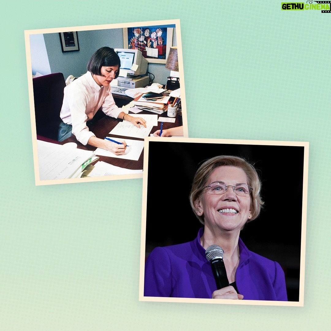 Elizabeth Warren Instagram - My story doesn’t follow a straight path. I grew up on the ragged edge of the middle class. After my daddy’s heart attack, my family came within an inch from losing our house, but my mother got a minimum wage job at Sears that saved our family. I dropped out of college at 19 to get married, but got a second chance at a public college that cost $50 a semester and got to live my dream of becoming a public school teacher. I’ve dedicated my career to studying why families go broke and fighting to rebuild the middle class. After Wall Street crashed our economy, I fought to create the Consumer Financial Protection Bureau, which has already returned about $16 billion to Americans who’ve been cheated. I first ran for Senate to tax greedy corporations, to invest in jobs and our infrastructure, and to rein in student loan companies. And guess what? We got it all done. But the fight to make our government work for everyone—not just the wealthy and well-connected—isn’t over. So I’m running for re-election. Can you make a contribution of $5 or whatever you can today and become a Founding Donor of this campaign? Click the link in my bio to chip in.