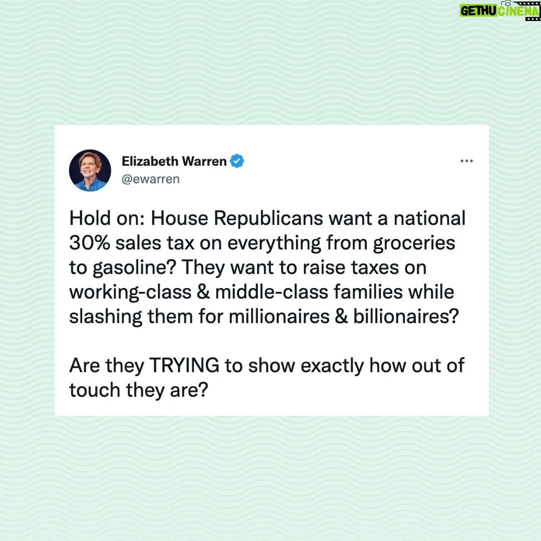 Elizabeth Warren Instagram - I'm going to fight this every step of the way.