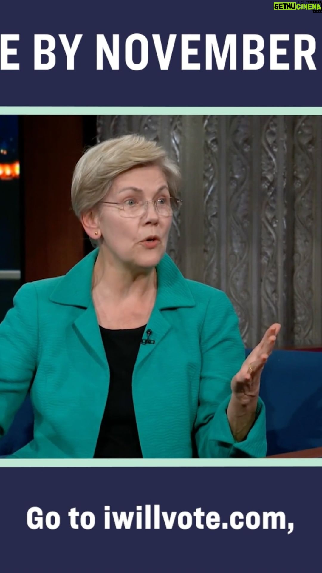 Elizabeth Warren Instagram - Democracy is on the ballot. Make a plan to cast your vote and make sure you get a say: IWillVote.com
