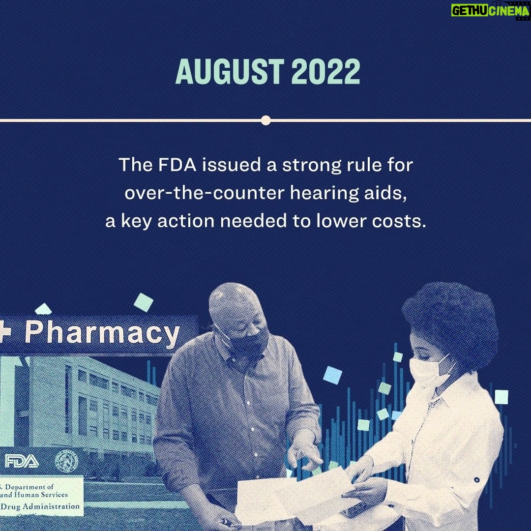 Elizabeth Warren Instagram - You don’t get what you don’t fight for. Here’s the inside story of how we beat back a giant monopoly, lowered the cost of hearing aids by thousands of dollars, and scored a win for millions of Americans.