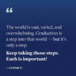 Elizabeth Warren Instagram - This month, as I prepared to deliver commencement speeches for graduation season, I turned to some of you to share your best wisdom for members of the class of 2023 as they start their next chapters. I received so many kind and thoughtful submissions, and here were a few that stood out to me. I think, no matter our age, we could all take some of this advice with us. I hope you’ll share with a recent (or soon-to-be!) graduate in your life.