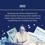 Elizabeth Warren Instagram - Here’s how we won a crackdown on wealthy tax cheats and made progress towards fast, free tax filing for all Americans: