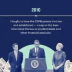 Elizabeth Warren Instagram - First, you identify the problem. Then, you fight to fix it—for as long as it takes. Take a look at this timeline of how I’ve been working—and will continue to work—to deliver relief to people getting crushed by student debt: