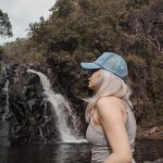 Ella Cruz Instagram - Lubong-Nangoloan Falls adventure kahapon with Dreamy 🤎
