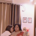 Ella Cruz Instagram - Probably the longest time (20mins) I hugged you and it was so hard to let go. This was before I leave for Korea. 🥺 Happy Mother's day mama @jesicazurc 🩵 i love you😘