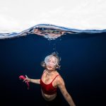 Ella Cruz Instagram - Glowing inside and out 🧜‍♀️ Ella Cruz / @ellacruz 🎥🎨 Beyonce Just Pacia / @freedivewithbeyonce 📍 Moalboal Using go pro hero 12 #freediving #moalboal #freedivingvideography #moalboalph #mermaid #freedivewithbeyonce Moalboal, Cebu