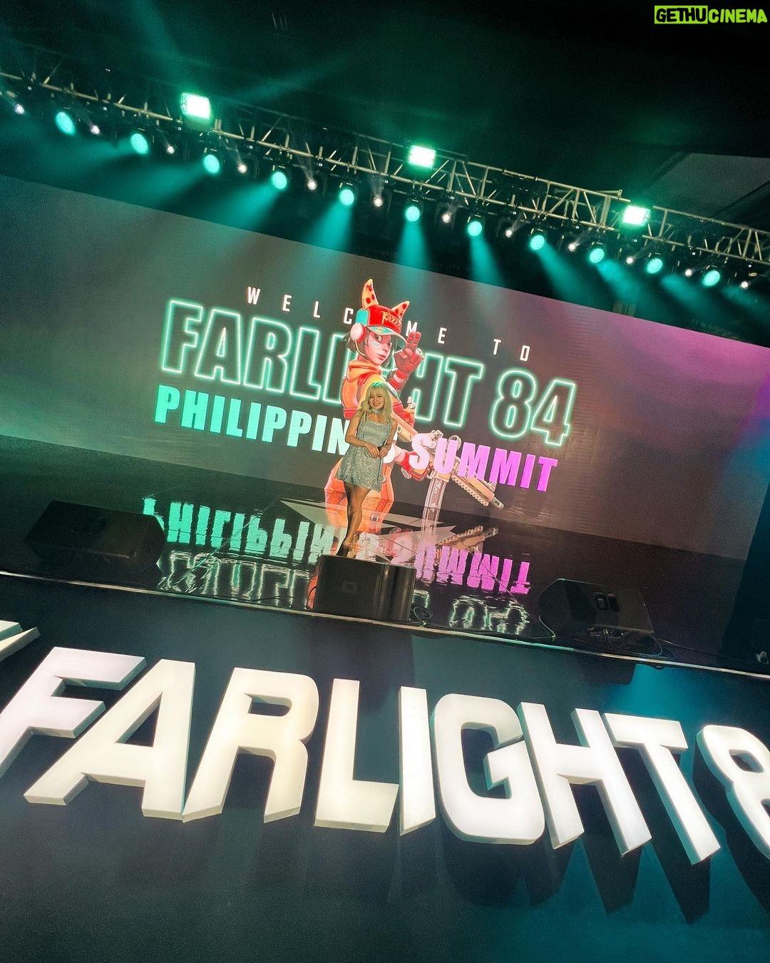Ella Cruz Instagram - If you love the game, the game loves you back 💙 Last night was remarkable! 08/24/23 ✨ My first ever collaboration with a global game, my favorite -- @farlight84_official ❤️🔥 Sobra kaba ko kahapon sa #farlight84phsummit cause I have no idea anong mangyayari. But, omg! Ang daming fresh and exciting coming up for #Farlight84! And the most exciting part? Me as one of their first Filipino celebrity collab! 😭❤️ biggest birthday gift ✨ the announcement makes me supeeeer kaba and surprised talaga 🫣 we have ELLA CRUZ in-game stickers and dance 😍 and also #Farlight84ph's first Film ads 🥳 I've been endlessly saying thank you to Farlight Games but really, I'm grateful for this amazing collab ❤️🔥 again, congratulations for the success of this summit and the growth of the game🤍 I love this community! It always feels like kapag kasama mo mga co-gamers, matatagal na kayo magkakaibigan🫶🏻 fangirling mode ako nakita ko mga idol streamers ko tsaka mga kaibigan ko from online, finally in person! So cool 😎 Watch out for more Farlight 84 updates! 😜 #Farlight84xEllacruz