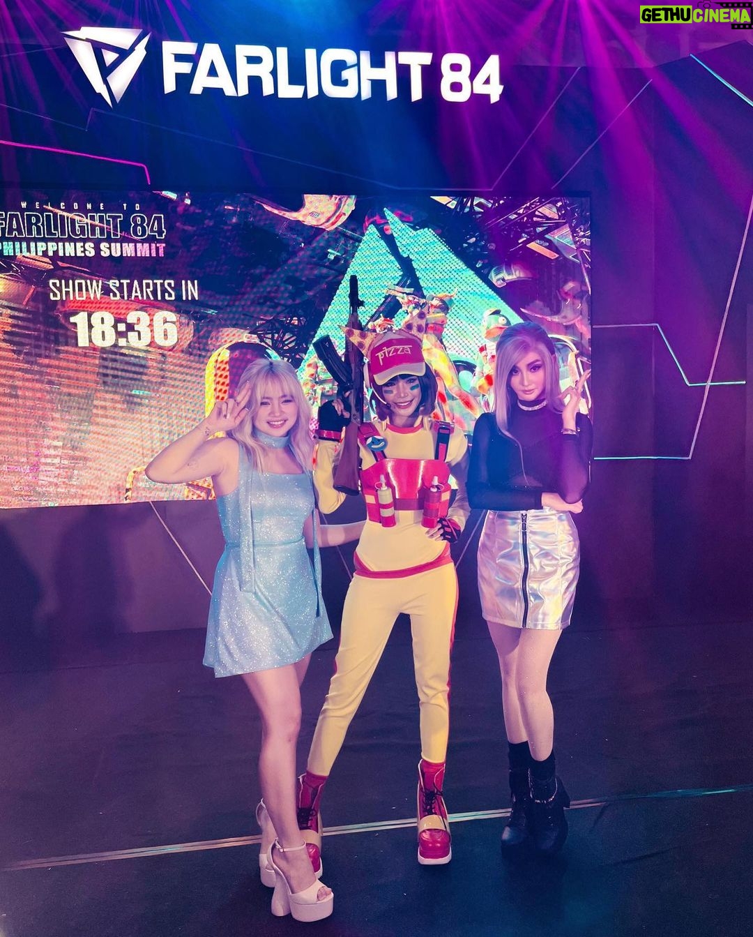 Ella Cruz Instagram - If you love the game, the game loves you back 💙 Last night was remarkable! 08/24/23 ✨ My first ever collaboration with a global game, my favorite -- @farlight84_official ❤️🔥 Sobra kaba ko kahapon sa #farlight84phsummit cause I have no idea anong mangyayari. But, omg! Ang daming fresh and exciting coming up for #Farlight84! And the most exciting part? Me as one of their first Filipino celebrity collab! 😭❤️ biggest birthday gift ✨ the announcement makes me supeeeer kaba and surprised talaga 🫣 we have ELLA CRUZ in-game stickers and dance 😍 and also #Farlight84ph's first Film ads 🥳 I've been endlessly saying thank you to Farlight Games but really, I'm grateful for this amazing collab ❤️🔥 again, congratulations for the success of this summit and the growth of the game🤍 I love this community! It always feels like kapag kasama mo mga co-gamers, matatagal na kayo magkakaibigan🫶🏻 fangirling mode ako nakita ko mga idol streamers ko tsaka mga kaibigan ko from online, finally in person! So cool 😎 Watch out for more Farlight 84 updates! 😜 #Farlight84xEllacruz