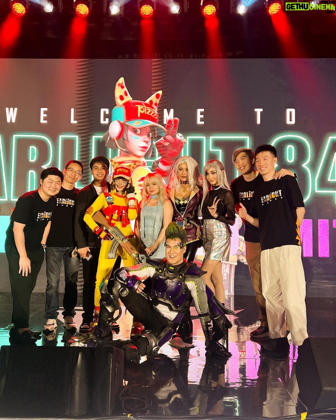 Ella Cruz Instagram - If you love the game, the game loves you back 💙 Last night was remarkable! 08/24/23 ✨ My first ever collaboration with a global game, my favorite -- @farlight84_official ❤️🔥 Sobra kaba ko kahapon sa #farlight84phsummit cause I have no idea anong mangyayari. But, omg! Ang daming fresh and exciting coming up for #Farlight84! And the most exciting part? Me as one of their first Filipino celebrity collab! 😭❤️ biggest birthday gift ✨ the announcement makes me supeeeer kaba and surprised talaga 🫣 we have ELLA CRUZ in-game stickers and dance 😍 and also #Farlight84ph's first Film ads 🥳 I've been endlessly saying thank you to Farlight Games but really, I'm grateful for this amazing collab ❤️🔥 again, congratulations for the success of this summit and the growth of the game🤍 I love this community! It always feels like kapag kasama mo mga co-gamers, matatagal na kayo magkakaibigan🫶🏻 fangirling mode ako nakita ko mga idol streamers ko tsaka mga kaibigan ko from online, finally in person! So cool 😎 Watch out for more Farlight 84 updates! 😜 #Farlight84xEllacruz