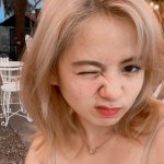 Ella Cruz Instagram - Back home ✨ and blonde 😝 Mother's day promo tomorrow here @wash_and_eat, Buy 1 Take 1 on our Milk Teas, Coffees & Juice 🩵 see ya~ 💛 And!!! NEW VLOG on my channel ❣️ Hair by @carldanahair A&E Events Place