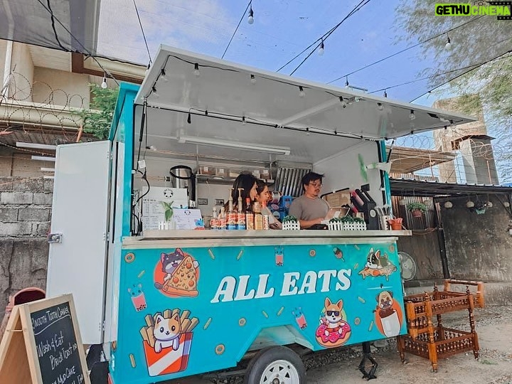 Ella Cruz Instagram - @wash_and_eat is now open 🩵 Carwash 🚙🫧, coffee ☕️, milktea 🧋, desserts 🍰, snacks 🍟 at syempre overlooking view of Angat river 🏞️🍃 kitakits dito sa Angat! Angat, Bulacan