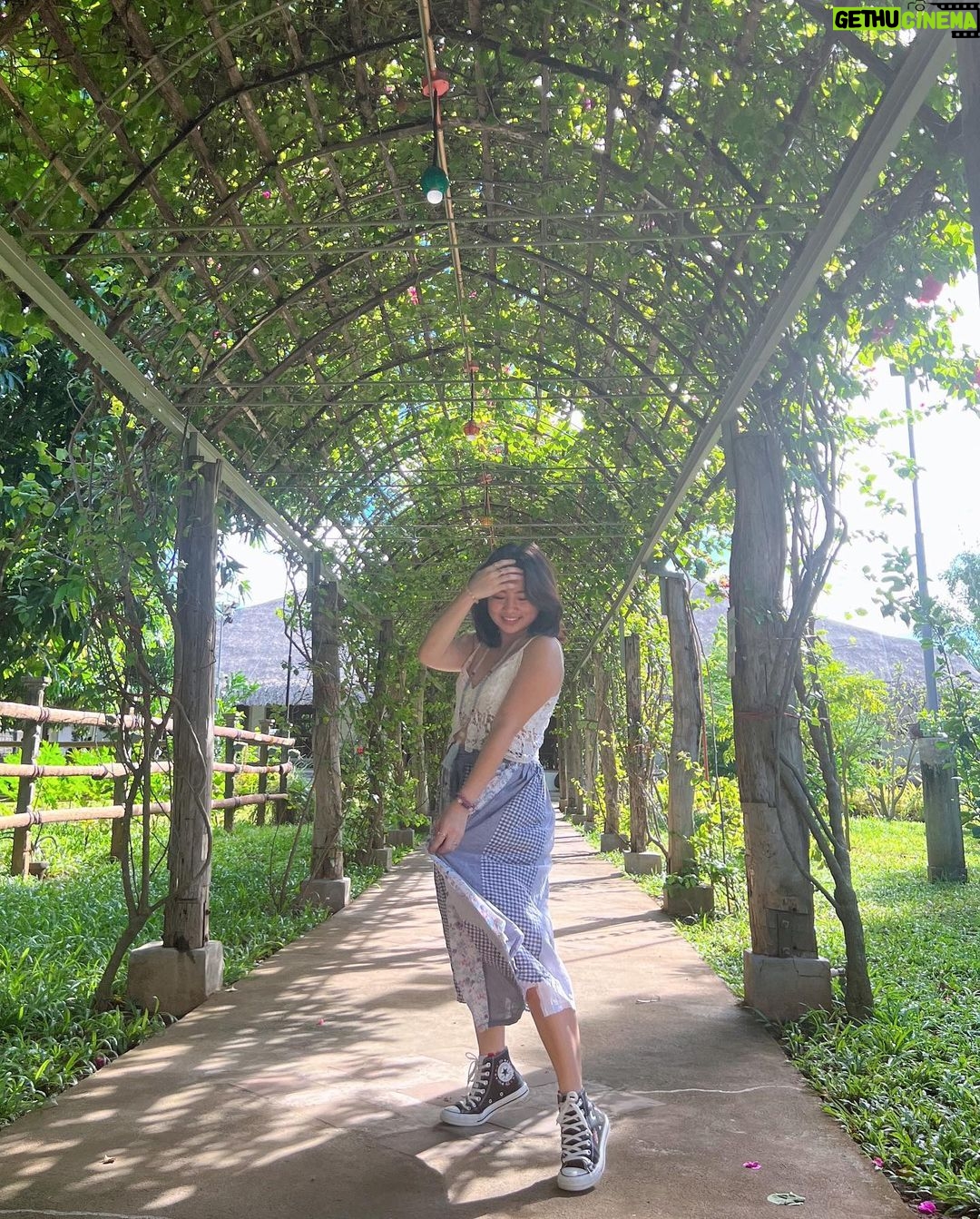 Ella Cruz Instagram - Just me in my favorite ukay skirt + chucks + 🍃💚🧚♀️🧝🏼♀️ Laoag City